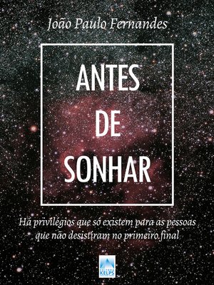 cover image of Antes de Sonhar